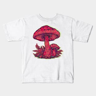 Cyber Mushroom Kids T-Shirt